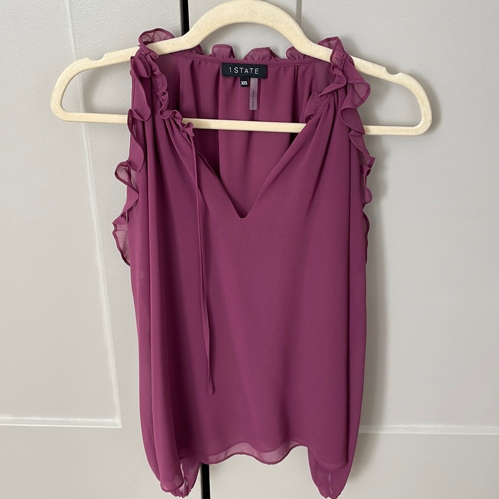 1. State come shoulder top